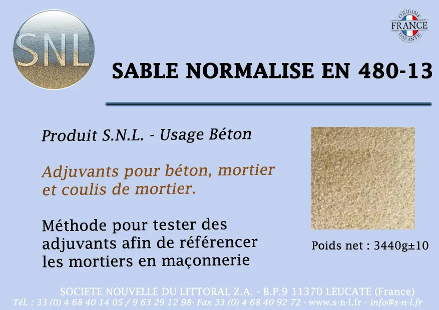Sable normalisé selon EN 480-13 – Image 2