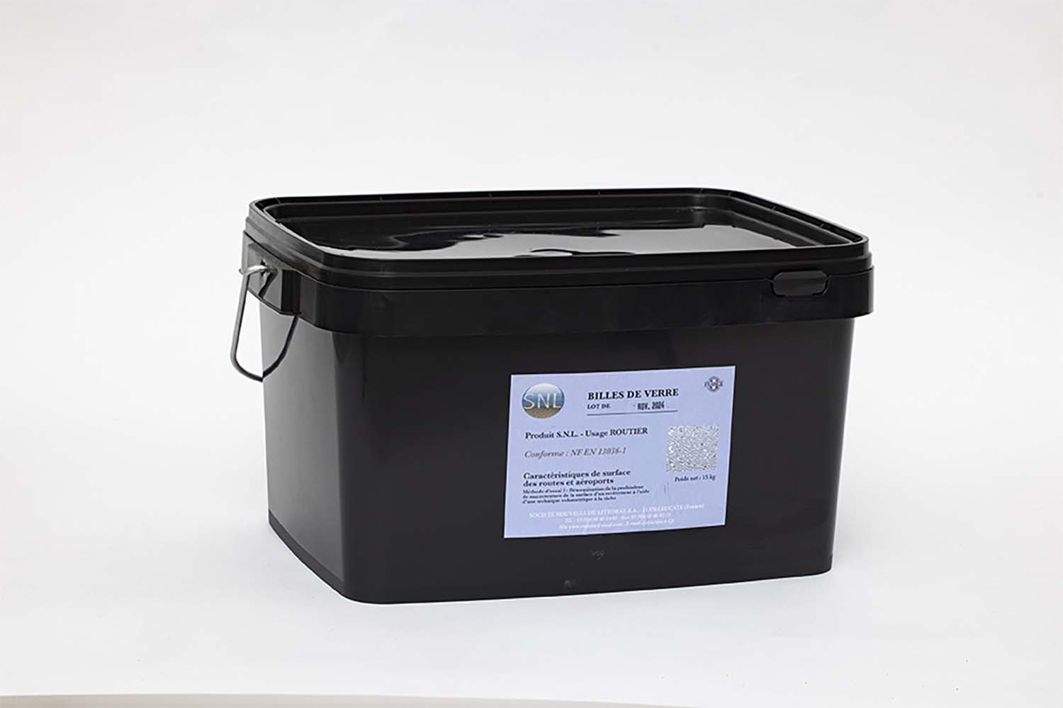 Billes de Verre : Seau de 15kg